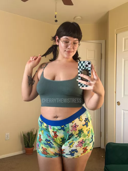 Just rocking my new Grateful Dead underwear by cherryishairy