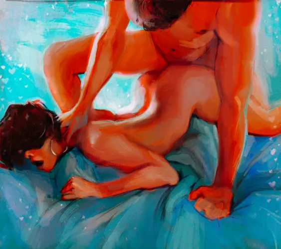 No name, me, digital , 2023 by valeria_ko_art