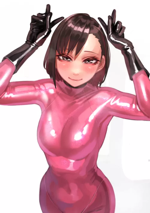 Pink Suit Blushing (Kilye Kairi ) [Original] by sequence_string