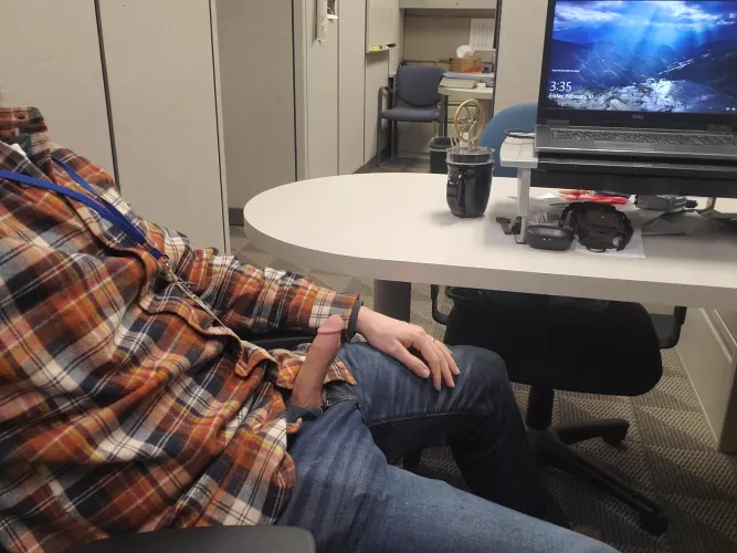 Post from this morning got removed because my cubicle wasn't obviously open. Stick this up your ass, mods. by OhSoDirty72