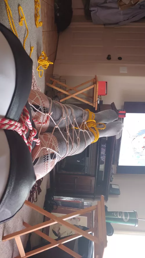 ropework karada top and bottom done by self by Western_Accident6131