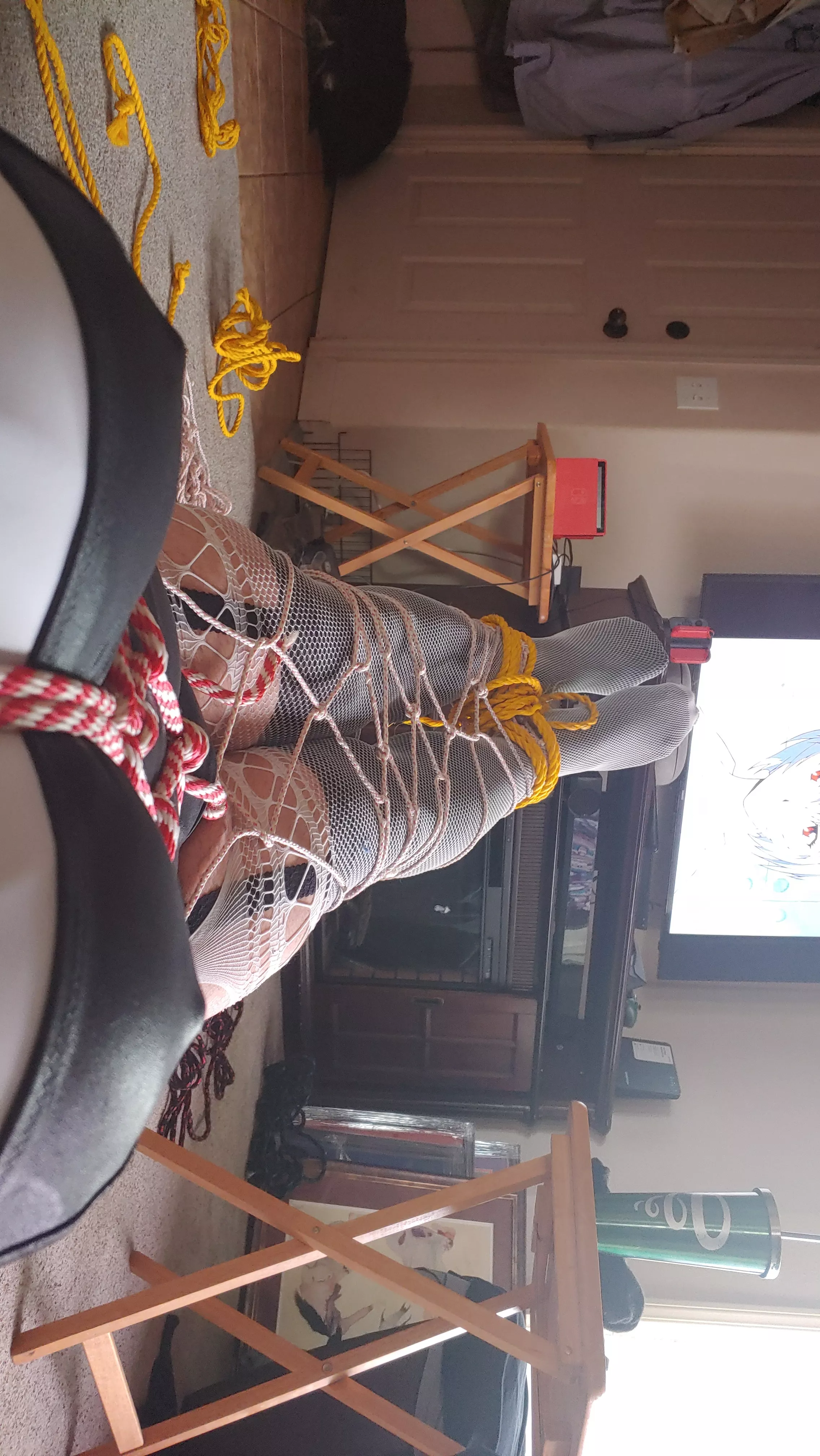 ropework karada top and bottom done by self posted by Western_Accident6131