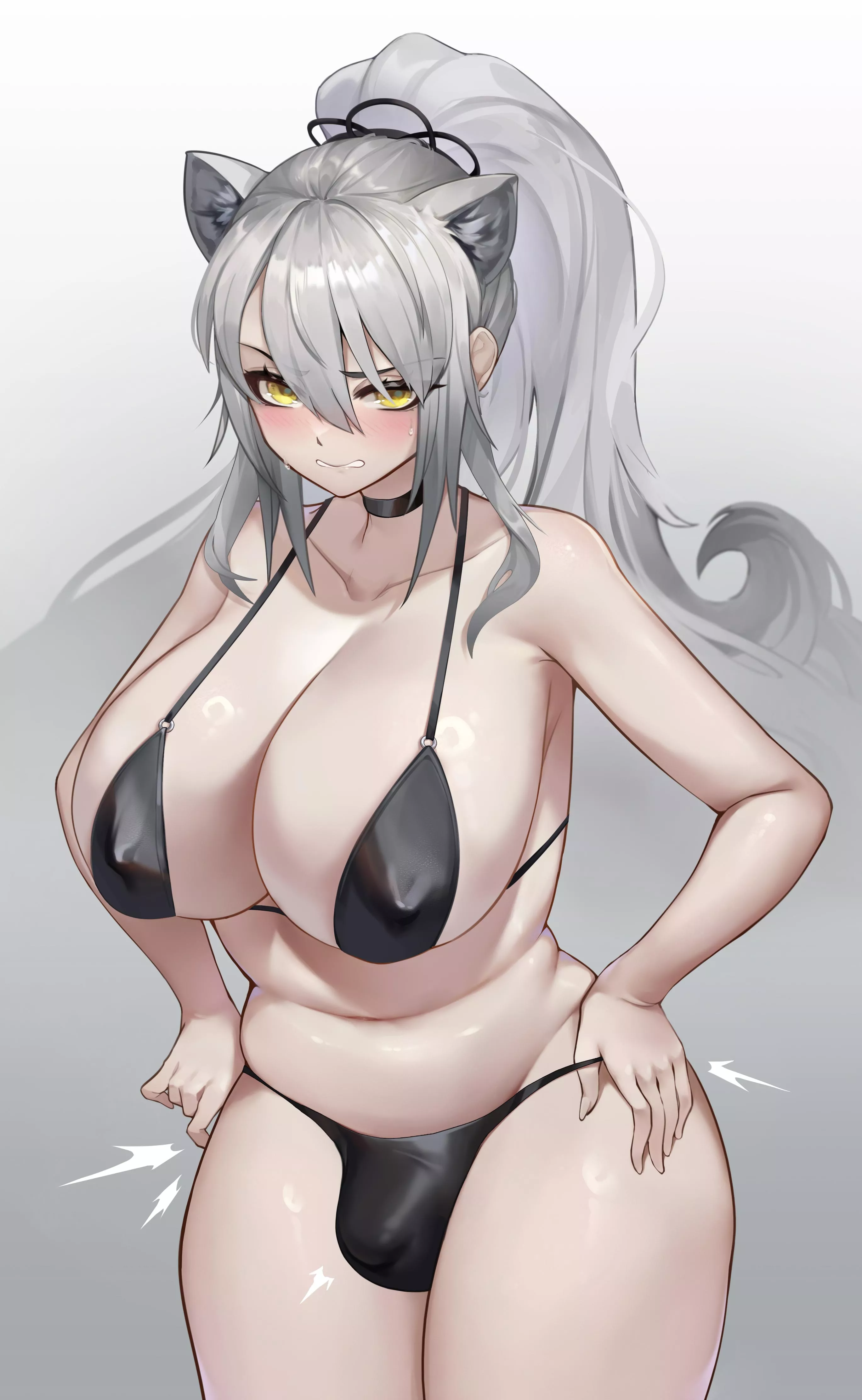Schwarz Bikini Attraction (Gins ) [Arknights] posted by sequence_string