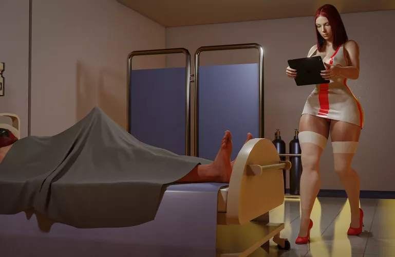 Sexy Hot Nurse Nat (Black Widow) (BabaYaga0F) [Marvel] by Mxfyn