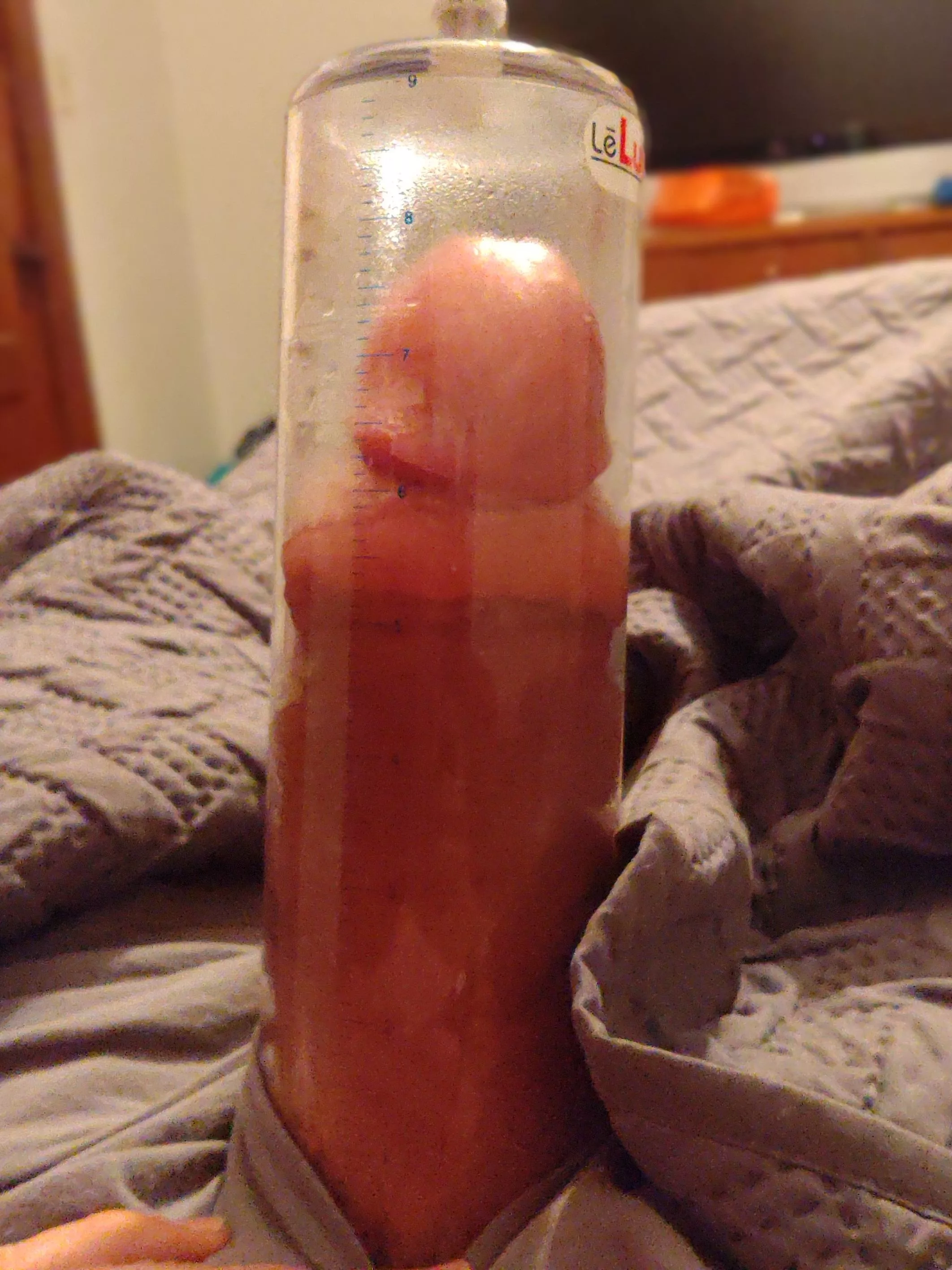 she's gonna enjoy it thick. I hope.. posted by New-Acanthisitta9793