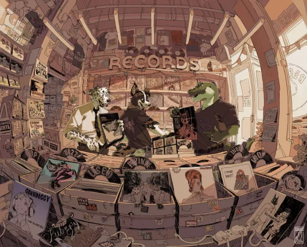 The Record Store [SQUIDDY] by DL2828