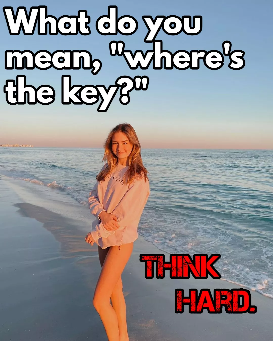 Think Hard posted by AgentTrashPanda