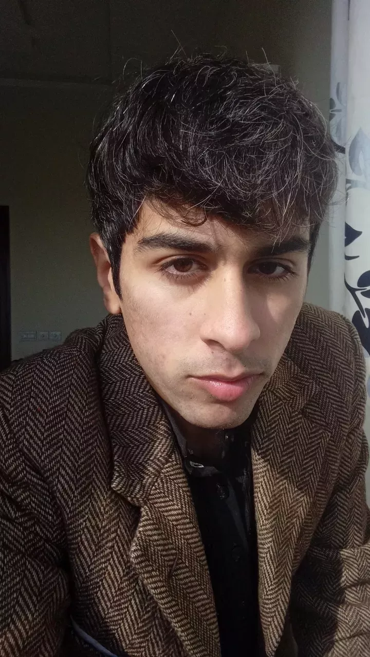 wearing my grandad old vintage coat posted by CulturalFly9