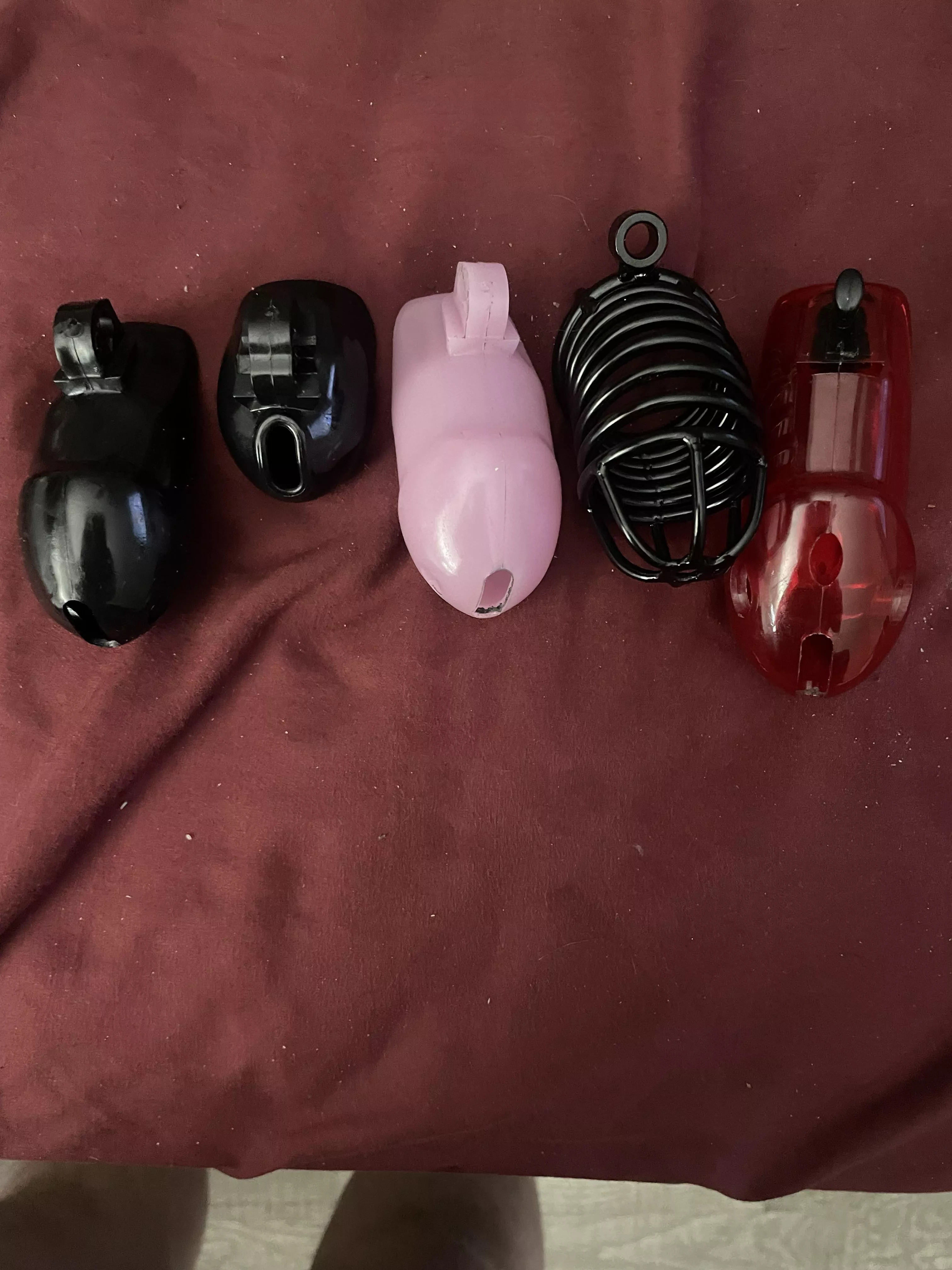 Which cage would you make me wear? posted by gearhead15446