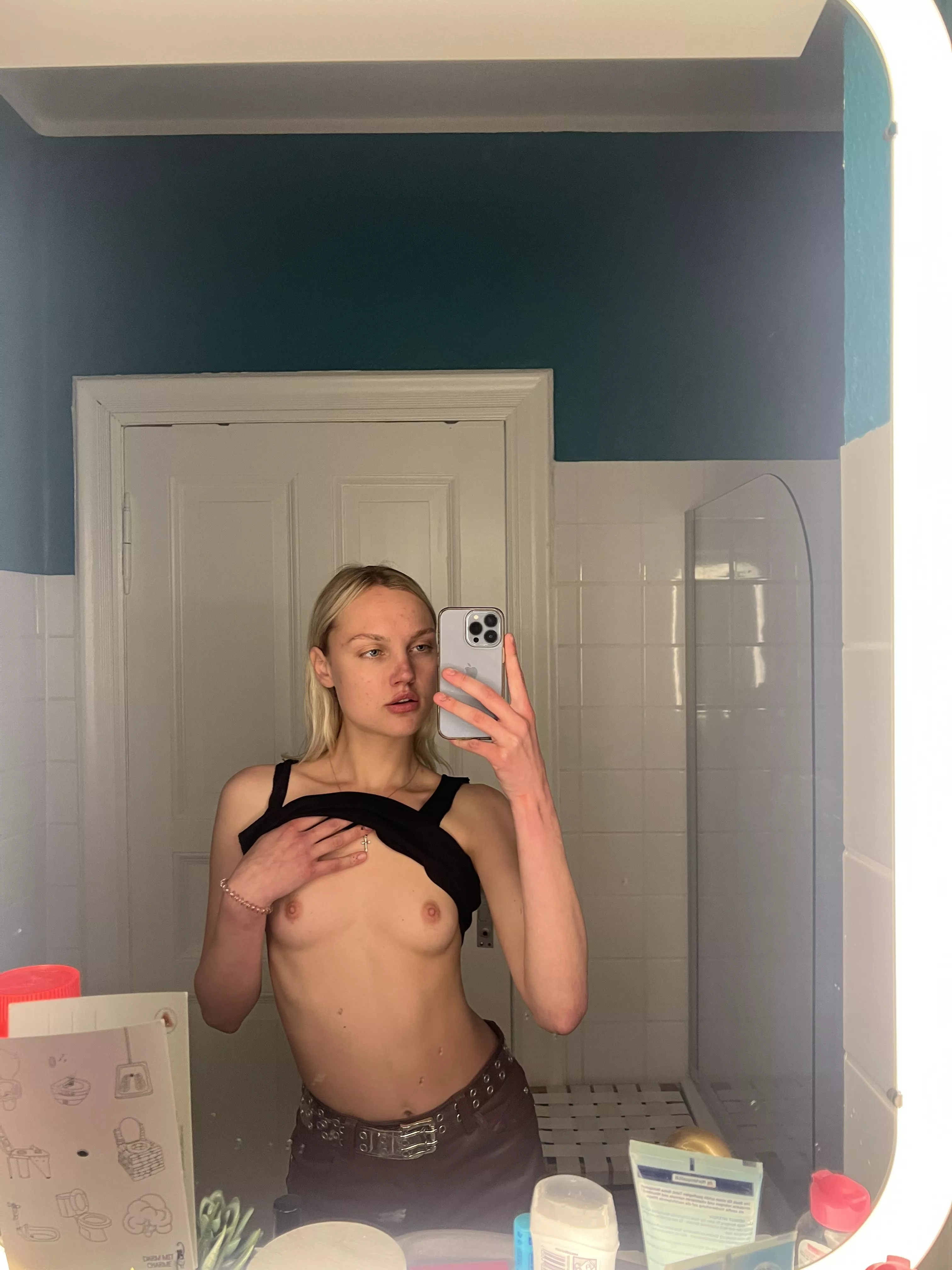 Would you lick whipped cream off these tits? 👅 posted by muza_in_love