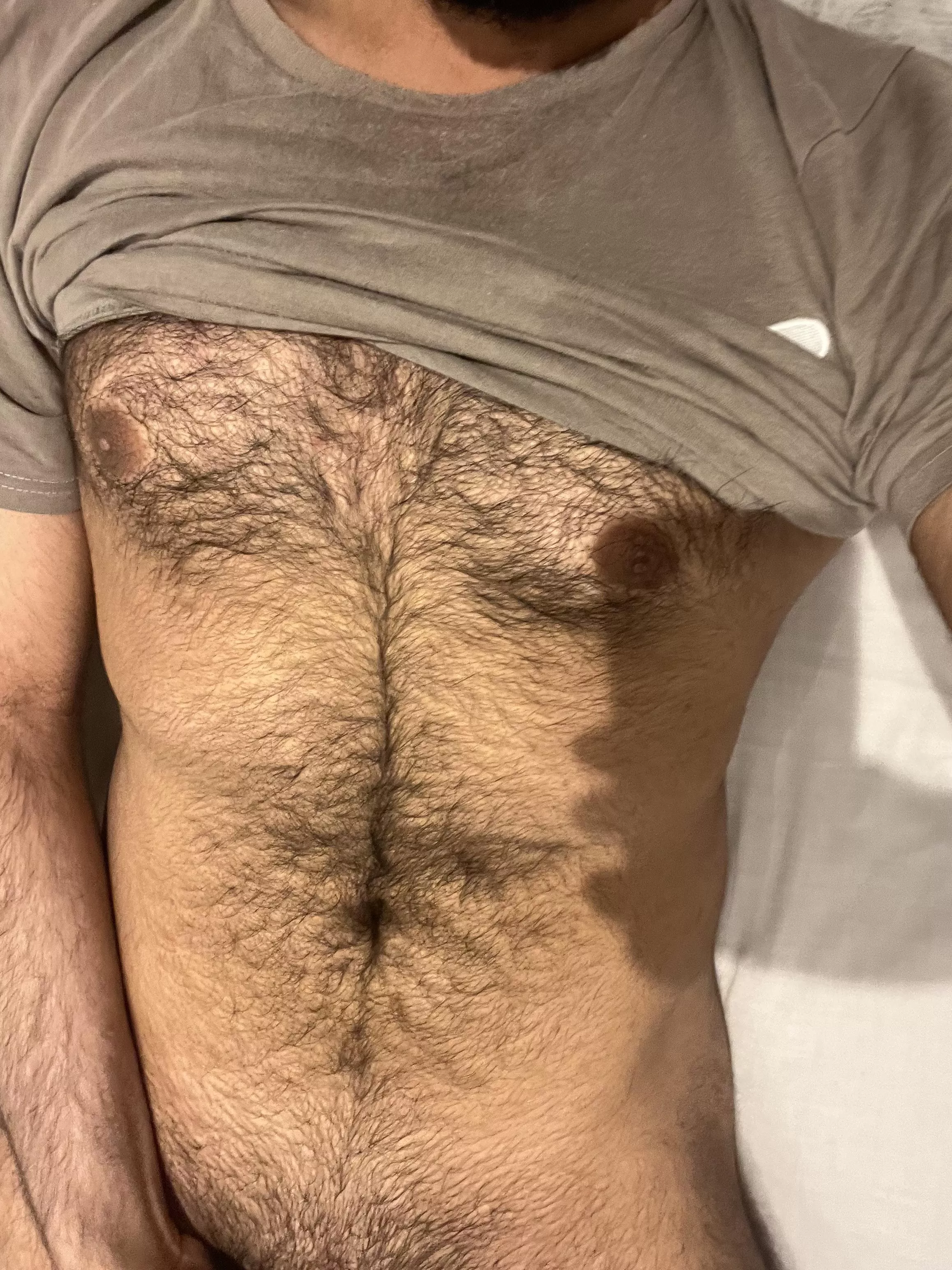 23. All sweaty after a workout. What we doing? posted by jamie7980