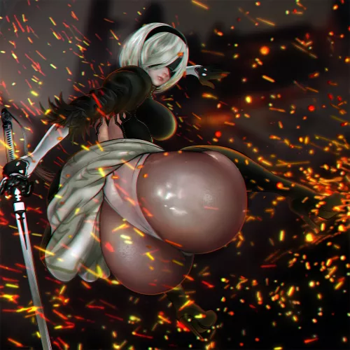 2Butt in action (grenodeur) by SoManyCookies