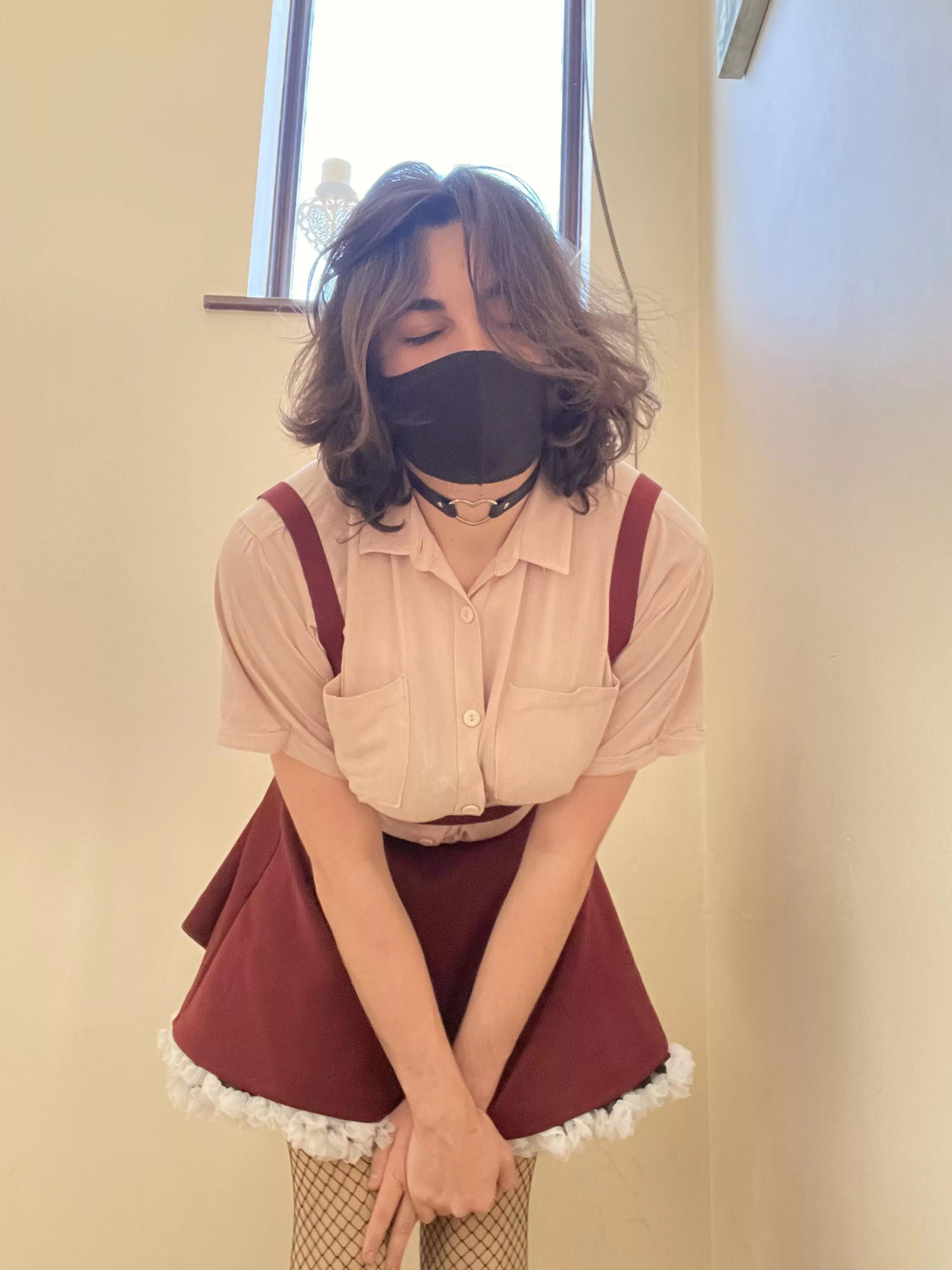 An older picture from when i was just starting my femboy adventure!! posted by Justadumbfemboy