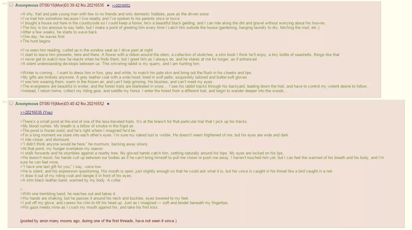 Anon is a huntress by worstwriterever26