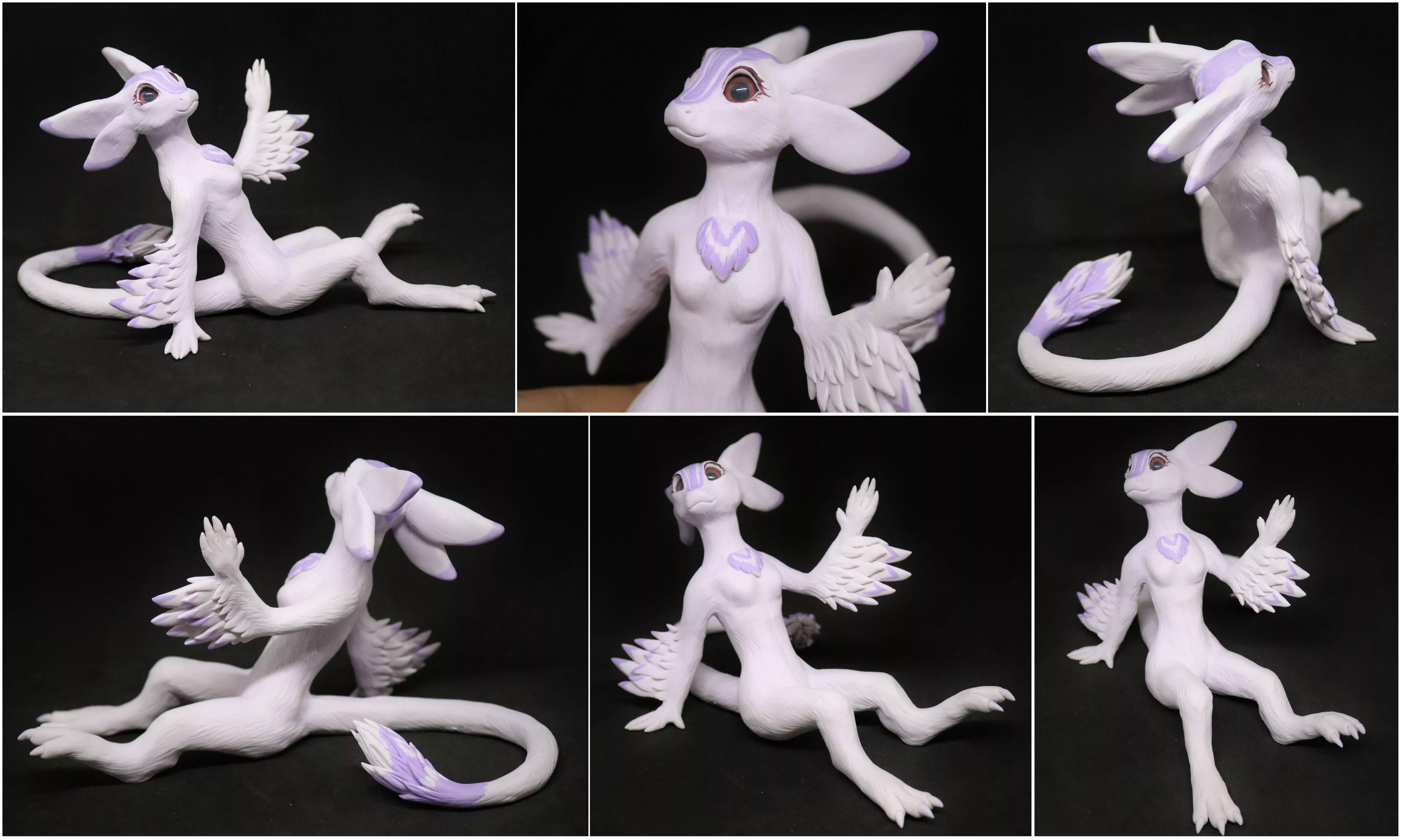 Avali (polymer clay) posted by VedaDragon