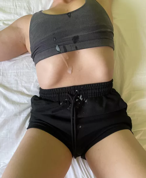 Came all over my outfit by tangentomycurves