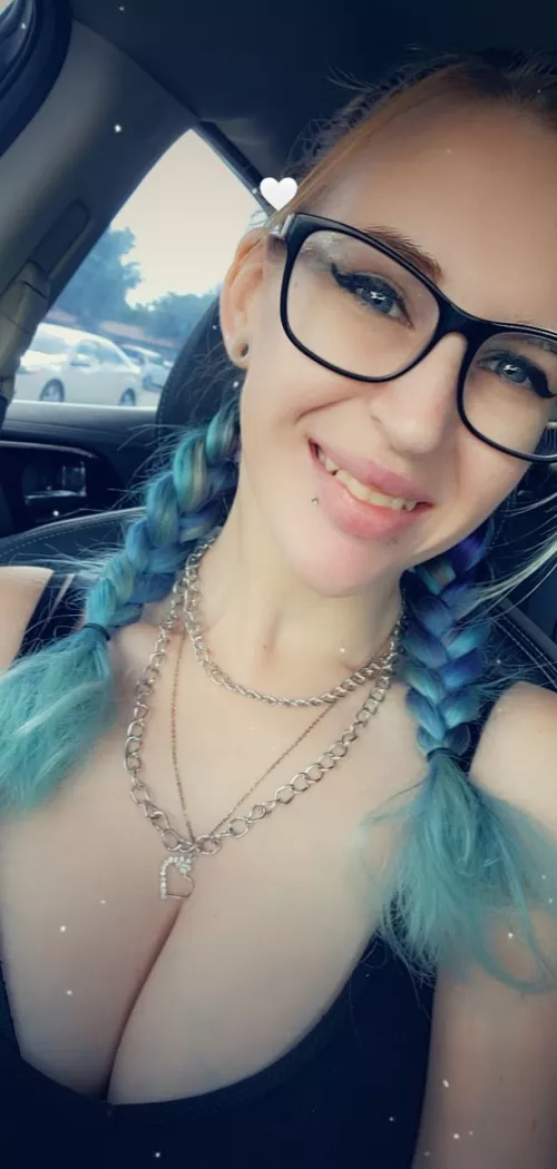 cant help that this shirt shows so much cleavage 😂 by Sugaaplum024