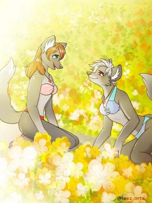 cheap couple coms open by Leez_Arts