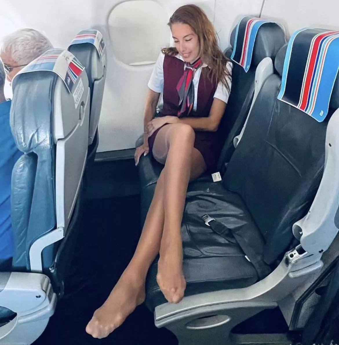 Flight attendant posted by arrayoutofbounds