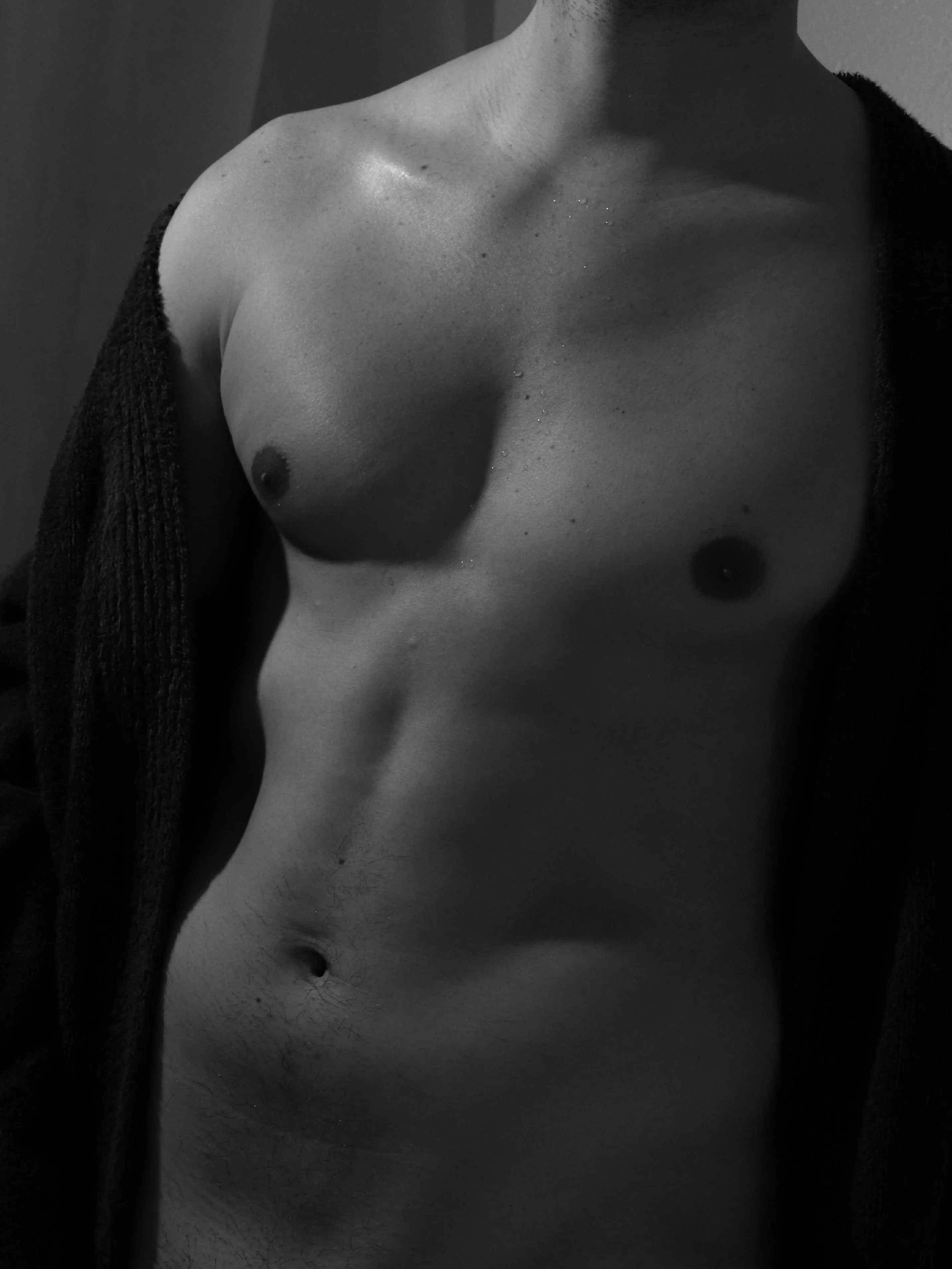 Hot shower, soft robe...only missing part is you posted by LongLakedaimon