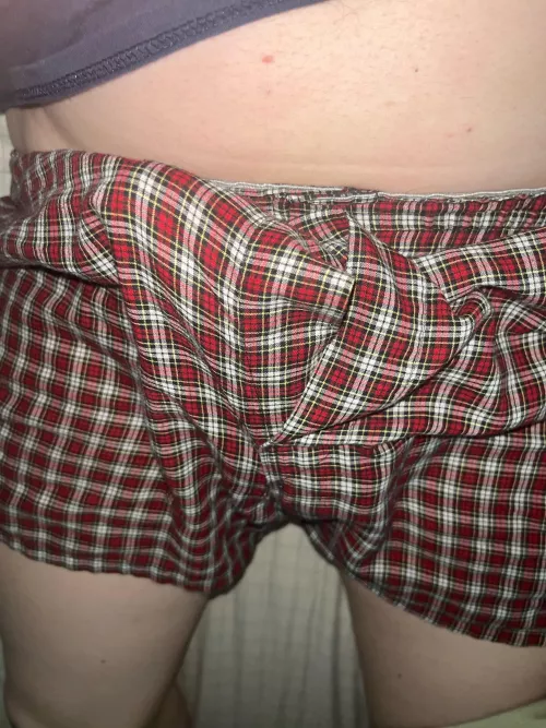 Huge boner in my boxers by Loveisperfection