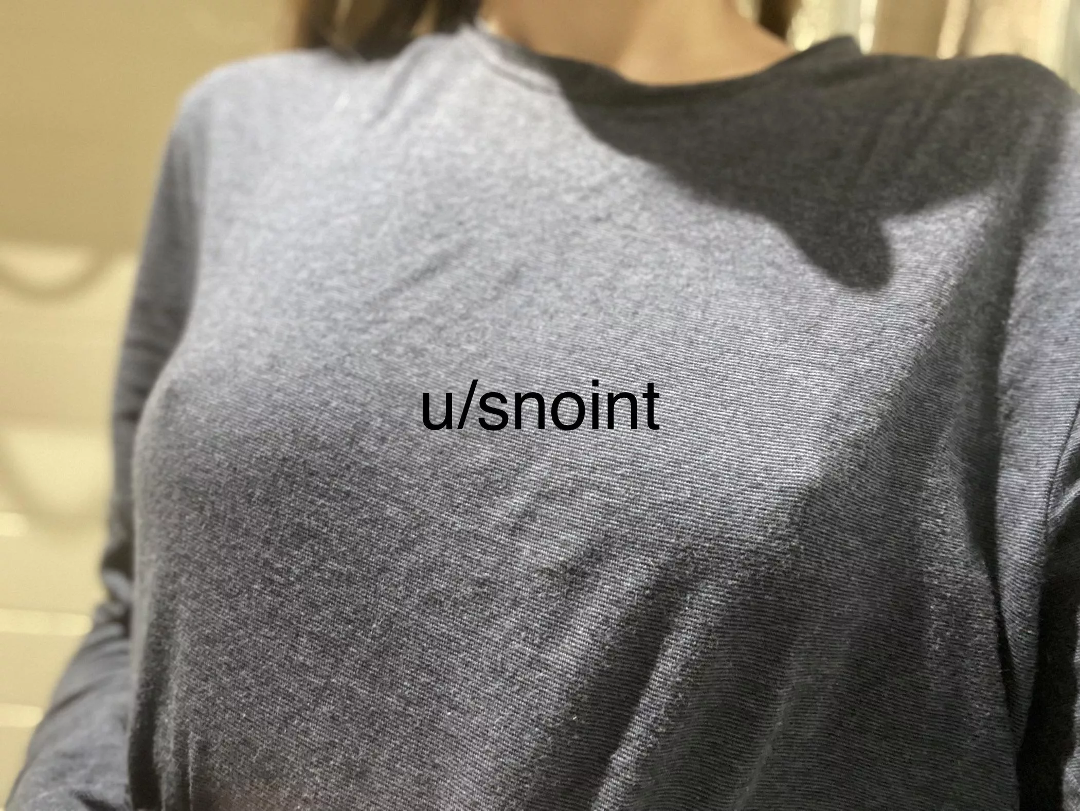 I never wear a bra posted by snoint