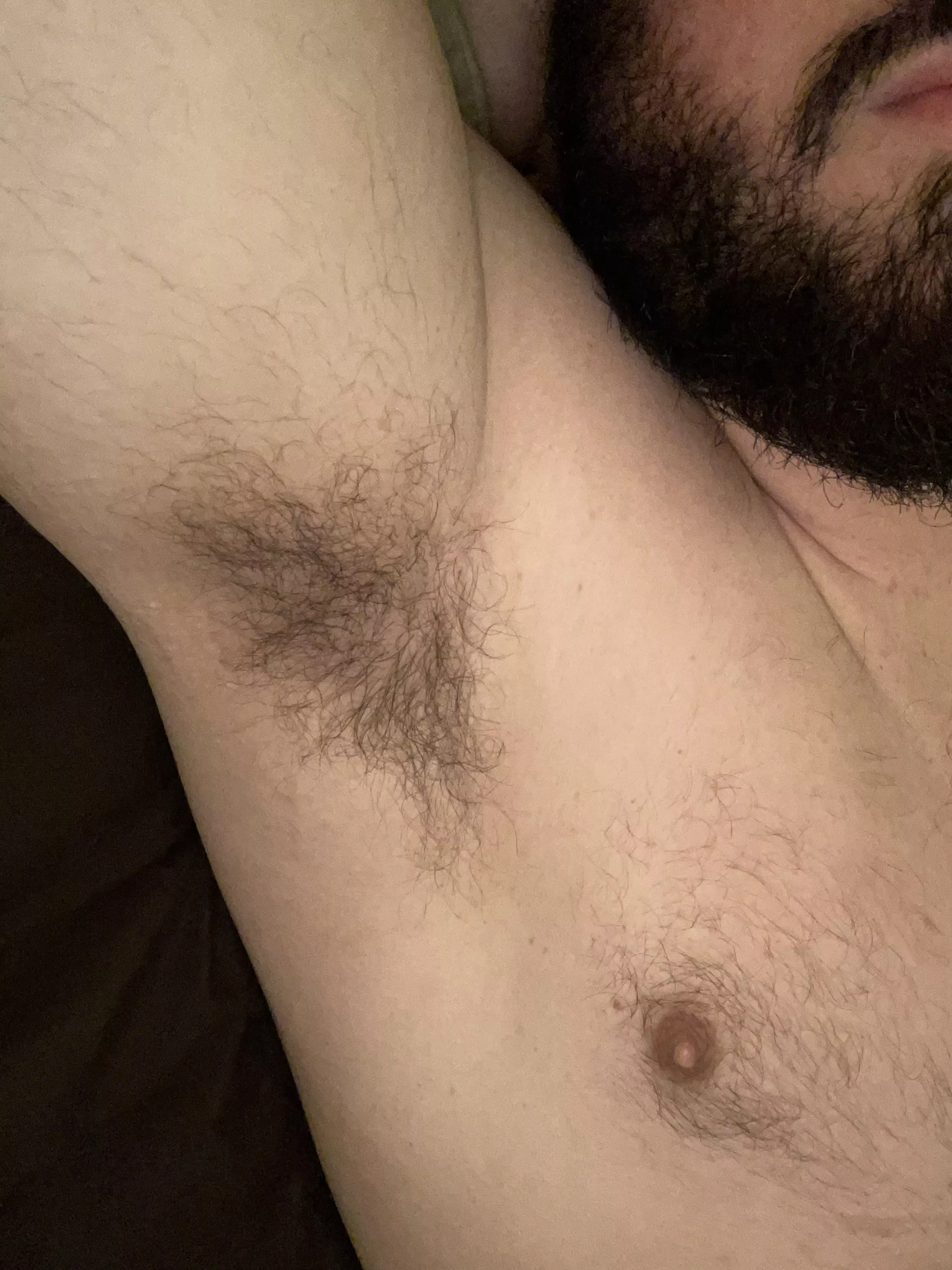 I want you to use my pit as your pillow and bury your face in there all night long. posted by SaltyPanda93