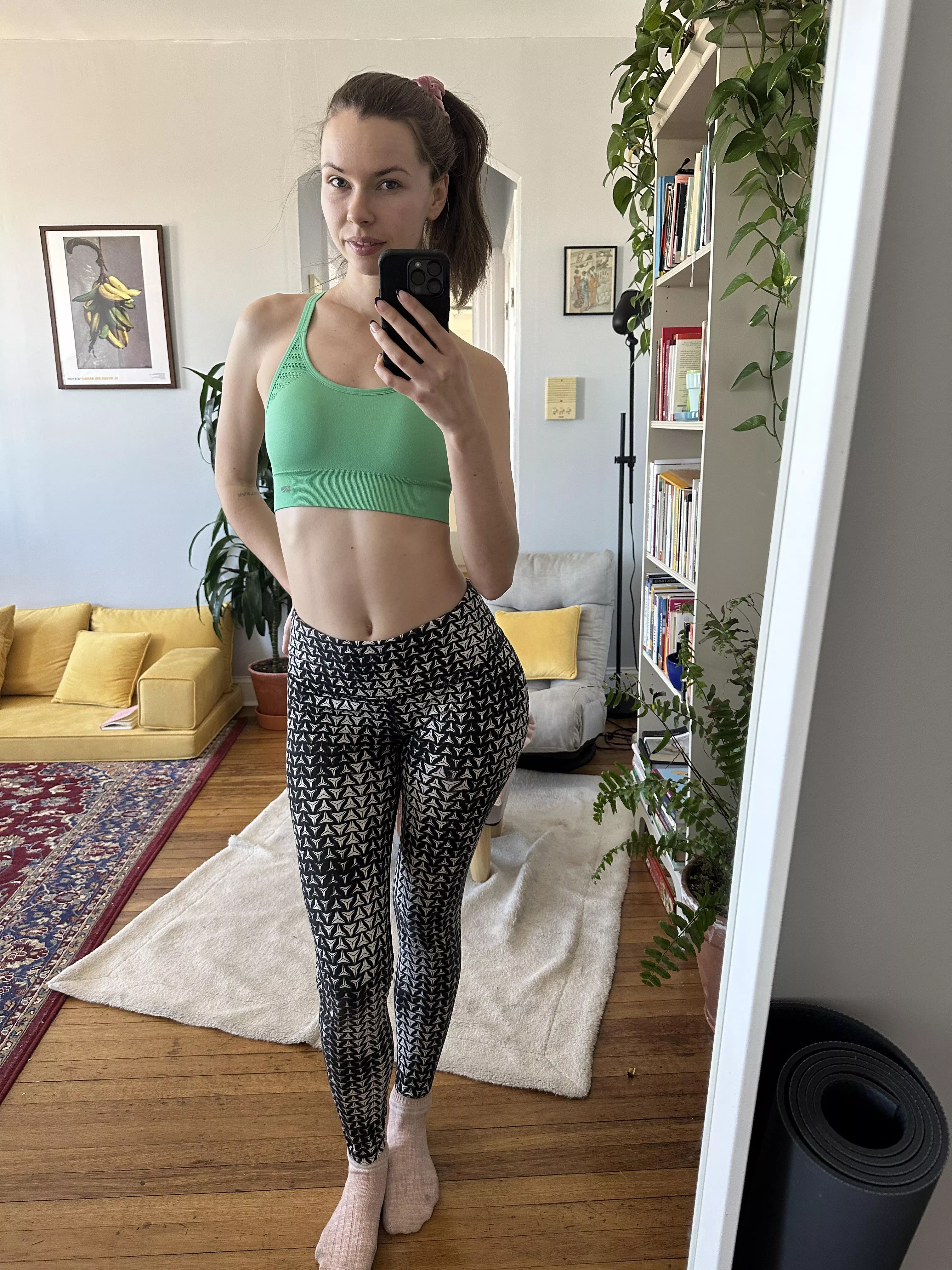I was a little grumpy before yoga this morning posted by RealAliaBlack