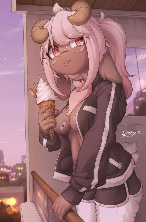 ice cream [F] (zinfyu) by koboldbuttsbethicc