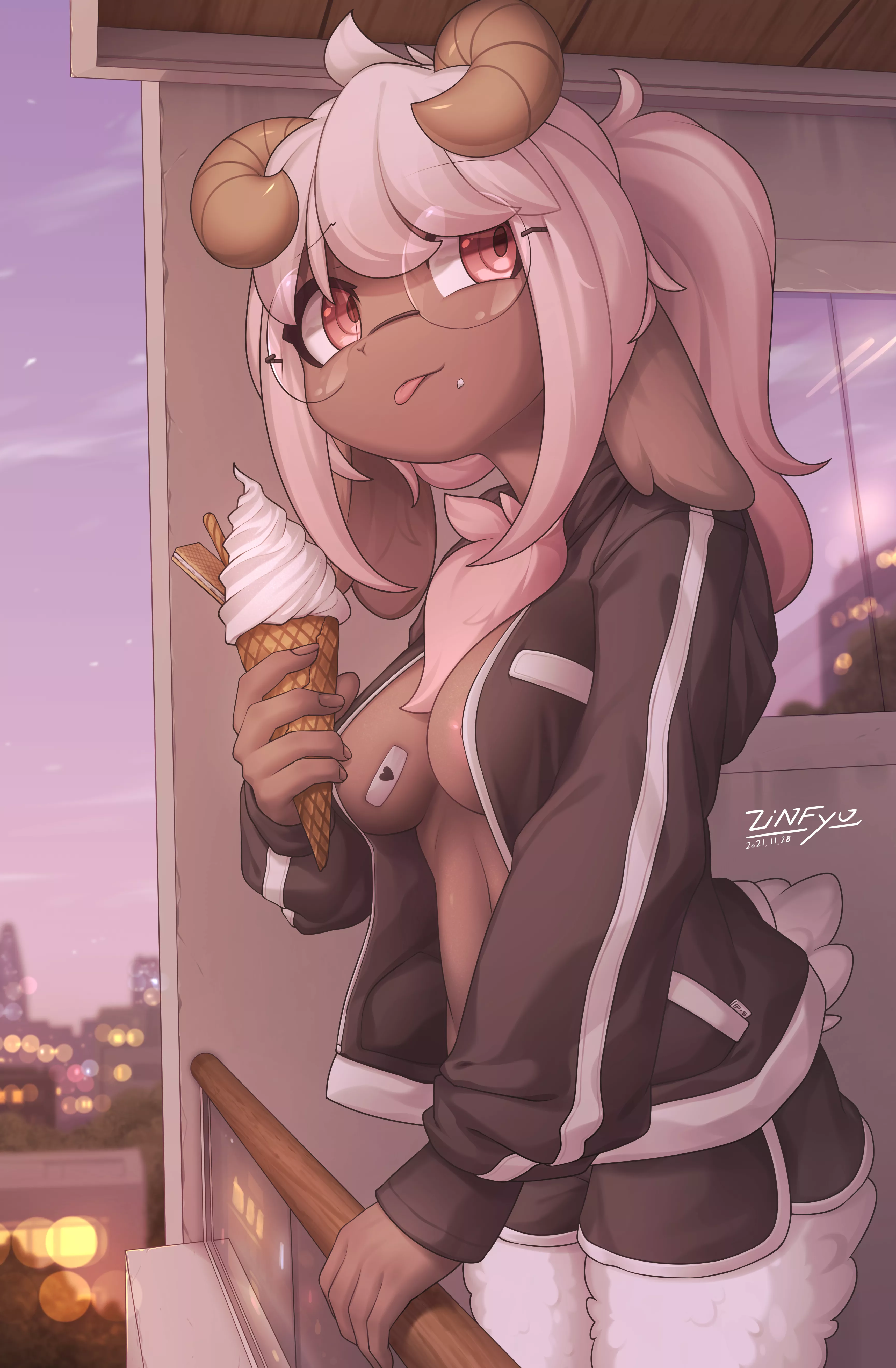 ice cream [F] (zinfyu) posted by koboldbuttsbethicc