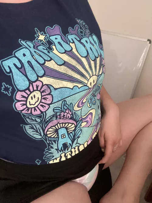 I’m so happy I fit in goodnites ❤️ they are so cute 🥺 F25 by wedgieofdoom