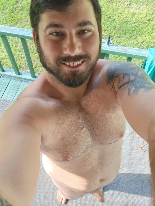 just showing off for the neighbor lady! by Bearchief420