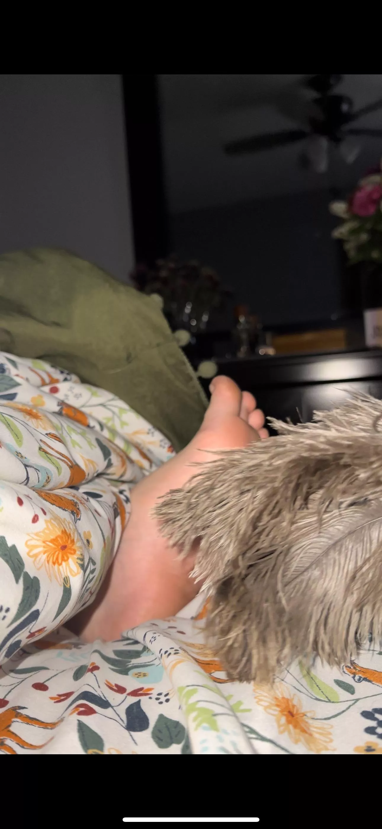 My girl let’s me tickle her feet in her sleep and I just started recording. Lmk if anyone would be instead on me started an OF with these videos posted by Ticklinthelady