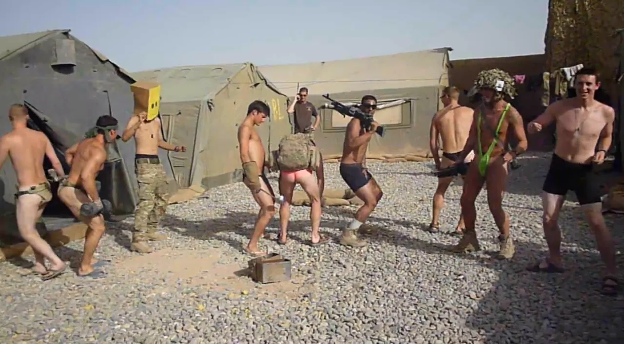 Off duty soldiers posted by Primal_Mantis