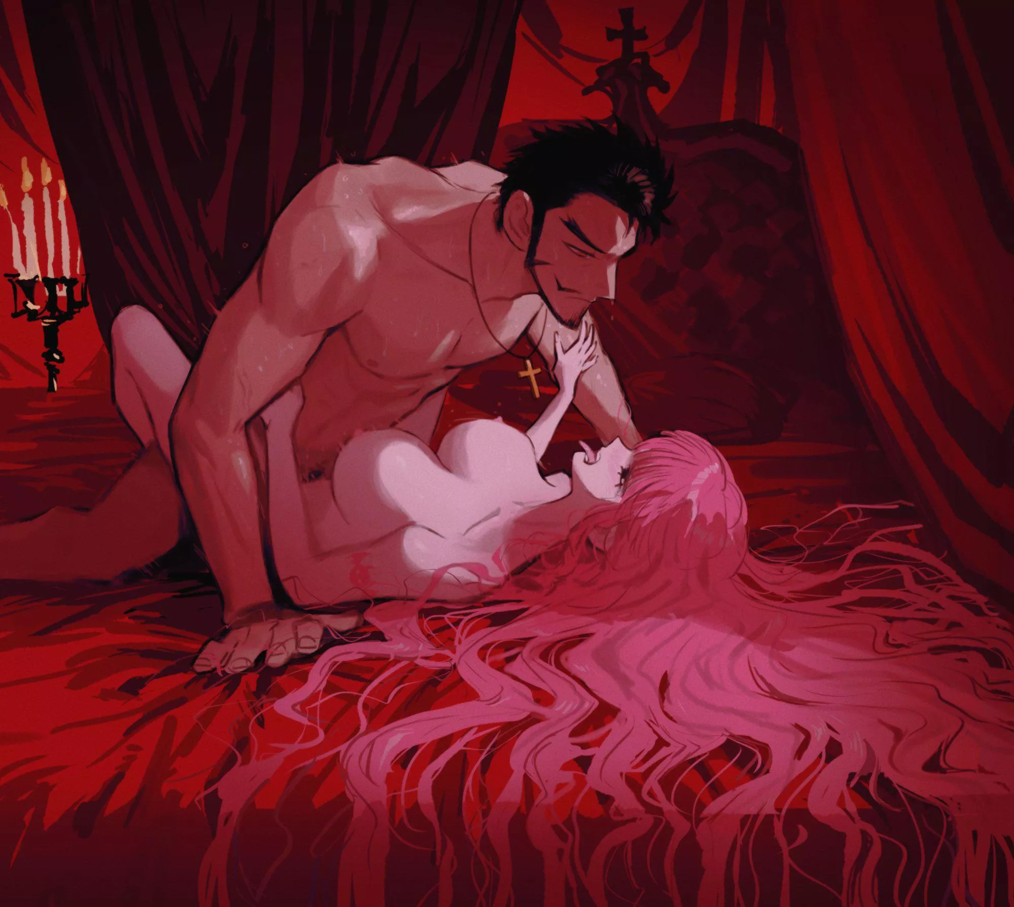 Perona x Mihawk posted by Natsu_1000