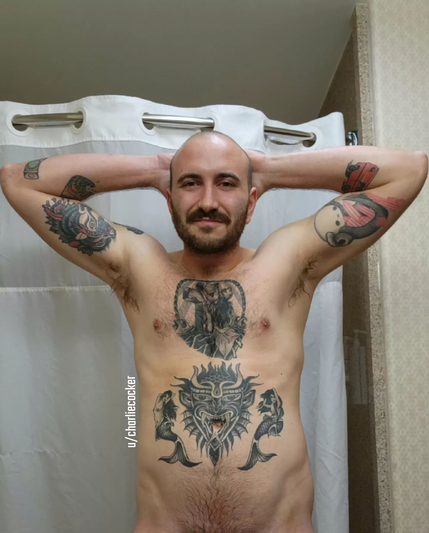 post shower goofing posted by CharlieCocker