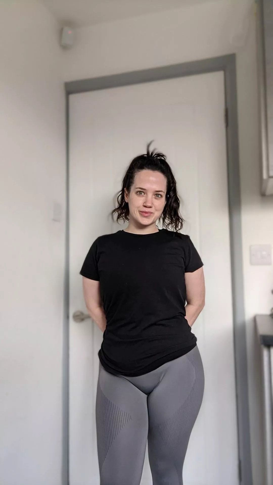 Pre-gym selfie 😝 posted by CutieKitty420