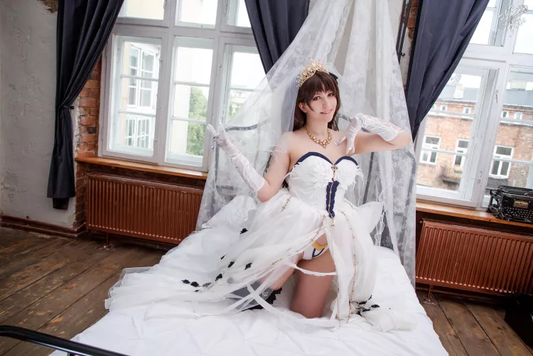 [Self] Ishtar ver. White Bride cosplay by LeagueofMikasa