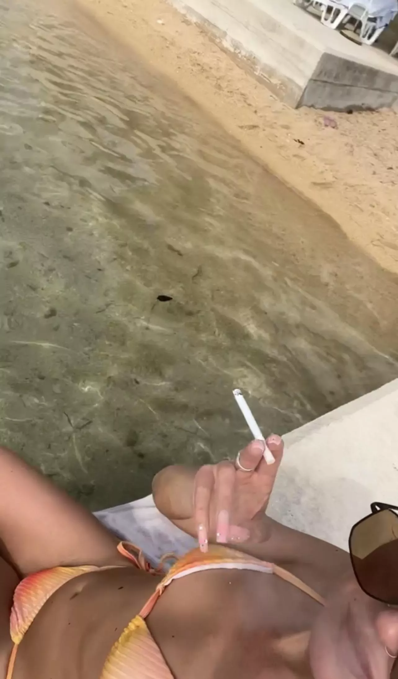 Smoking in bikinis> posted by CupcakeOriginal9547