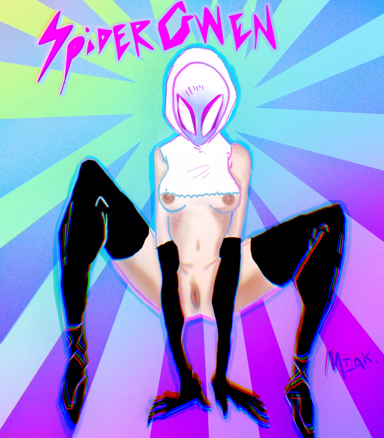 Spider-Gwen fafo. (Miak) [Marvel] posted by miak9999