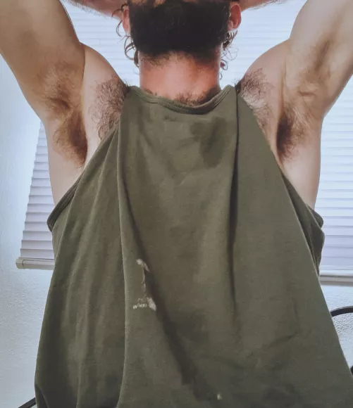 stained tank top by BugNumerous2957