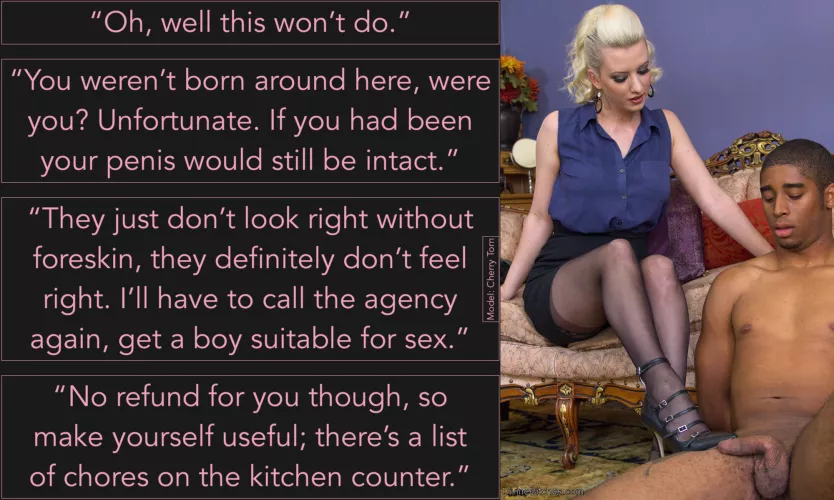 Suitable for Sex, from r/CFNMcaps by eagernmeager