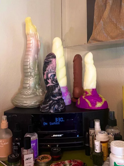 They look so pretty together! Haiku, delmar, spitfire and mystic by ExchangeNo6253