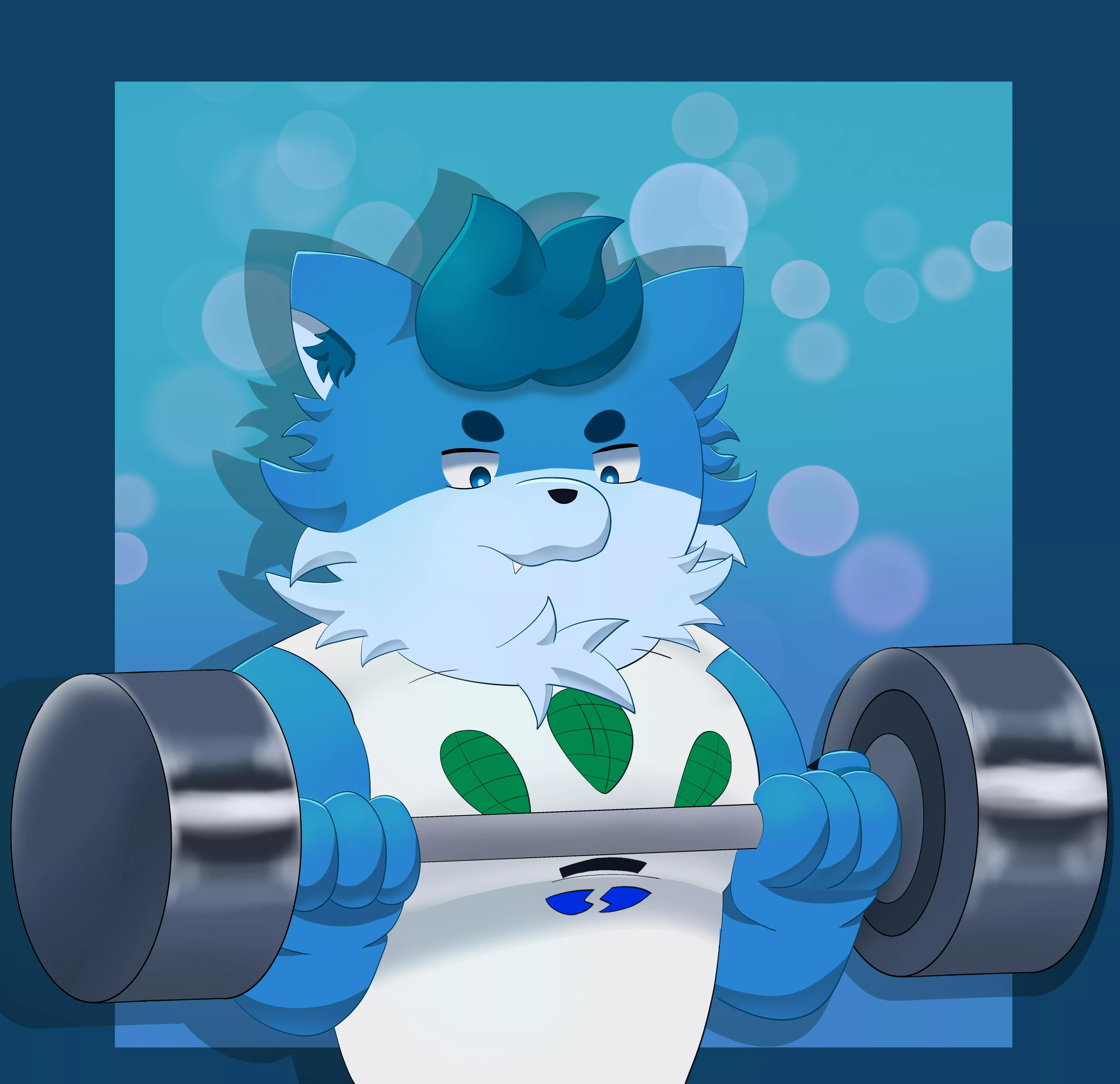 Upper body training (art by me) posted by Kuma5252