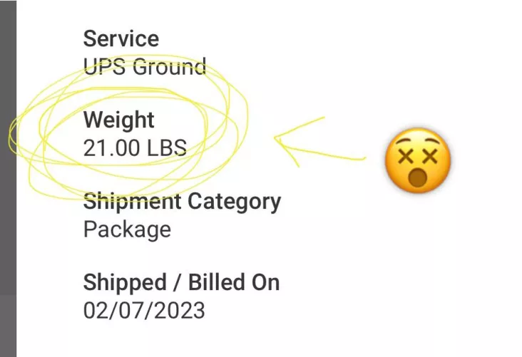 UPS FAILED me! I’m out of town and my parents are at my house. I paid $20 to have 2 packages delivered on Monday. Nope - they came today! 24.2 lbs of dildos that my dad had to bring inside after they went to church! 🤣 I really hope my mom doesn’t  by Important-Tackle-484
