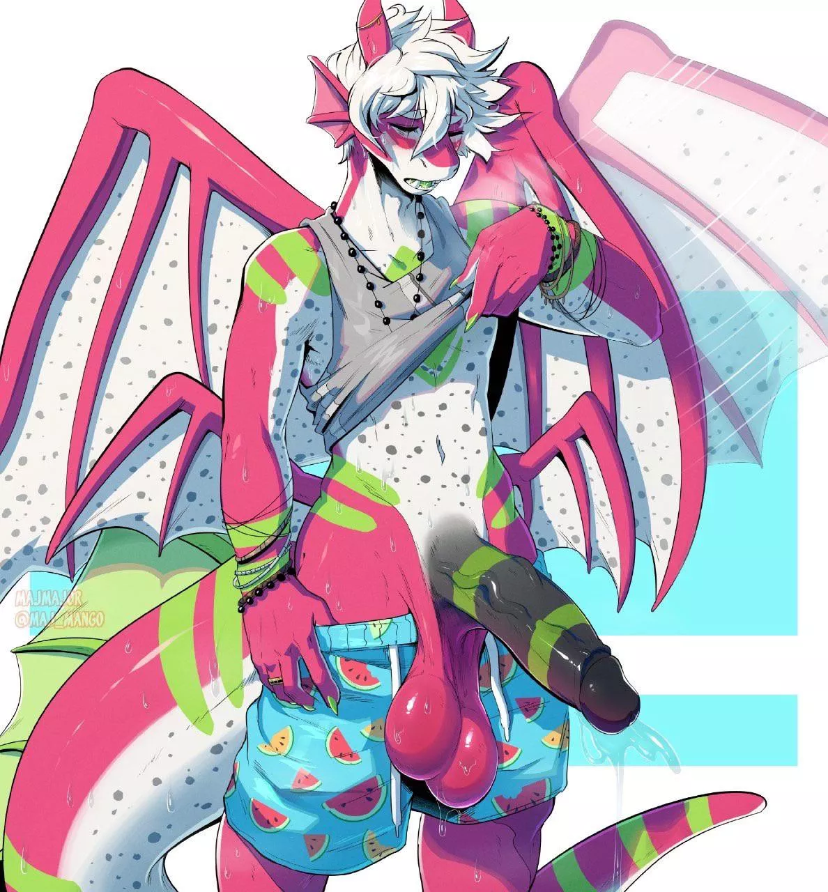 Watermelon (can’t find artist) posted by goldenteacher111