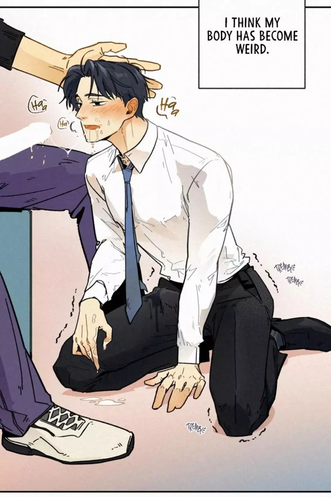 What a sexy expression [Run Away Assistant Manager Ha] posted by ChartreuseCrocodile