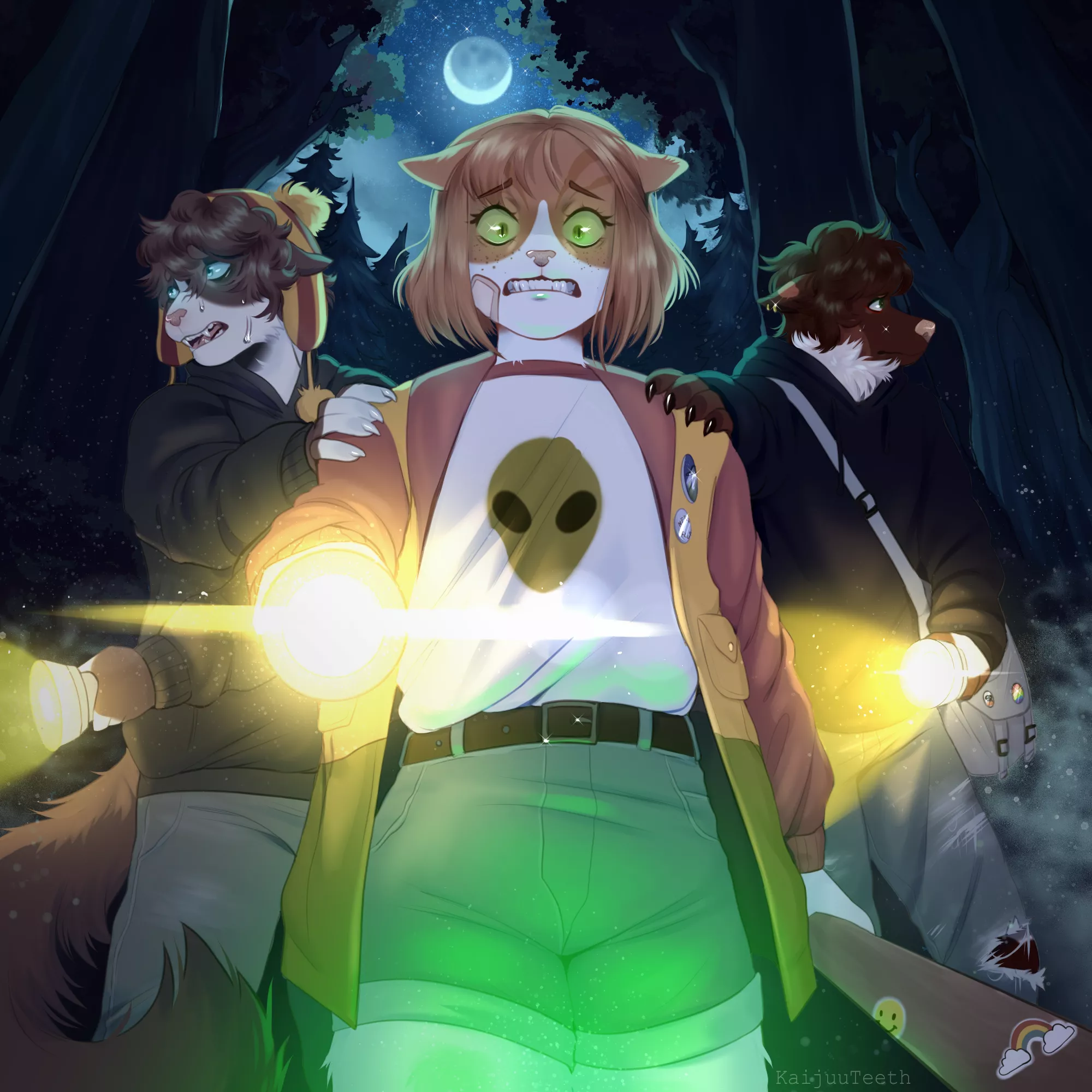 What are the kids looking for? posted by KaijuuTeeth