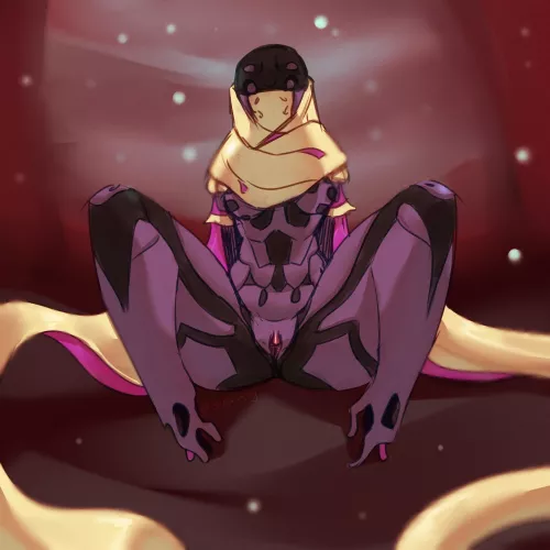 [Wisp] Showing You Her Flower (skele_guy) by Darthmufin