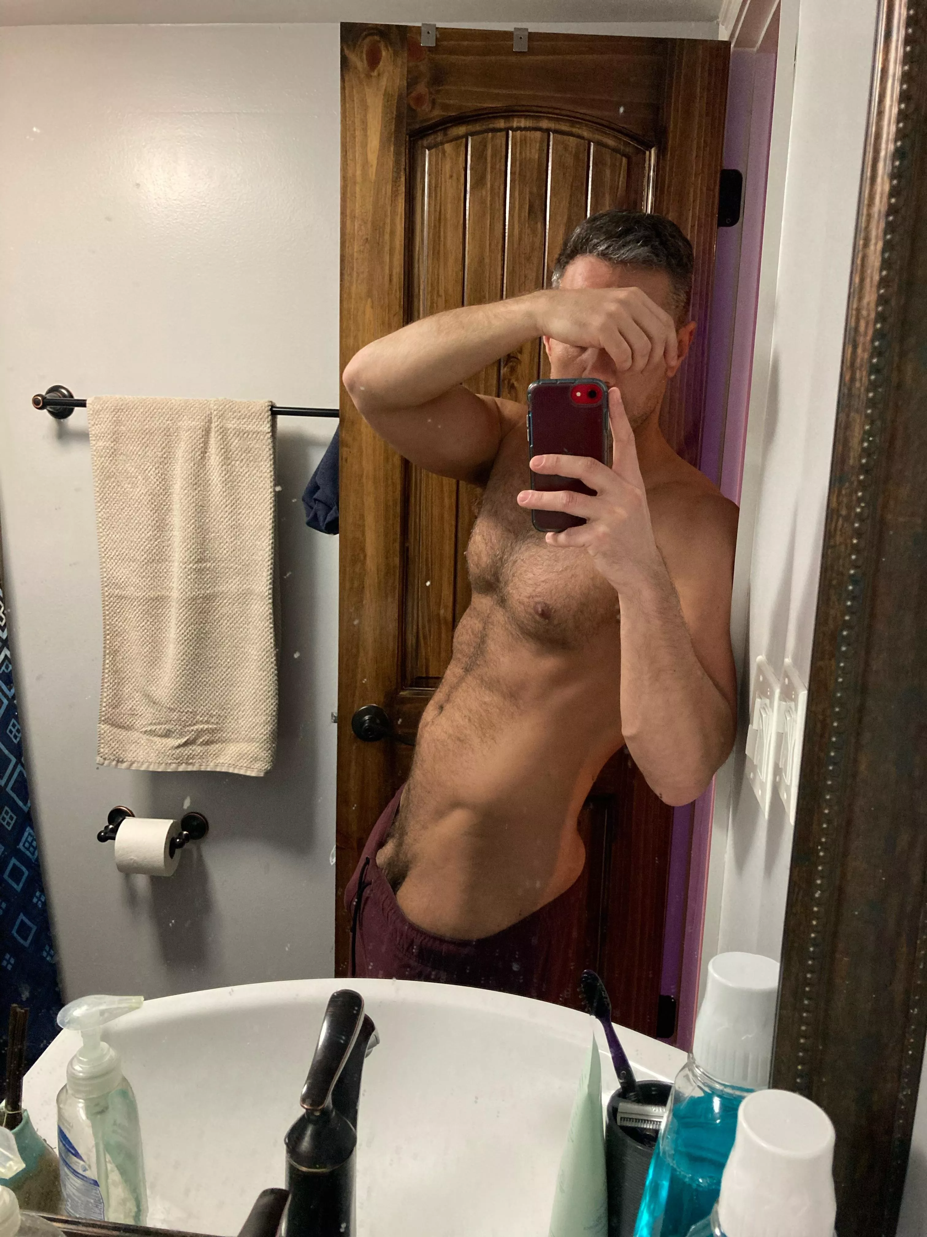Worked out and wanna go wild. Who with [m]e? posted by Ill-Pin-4283